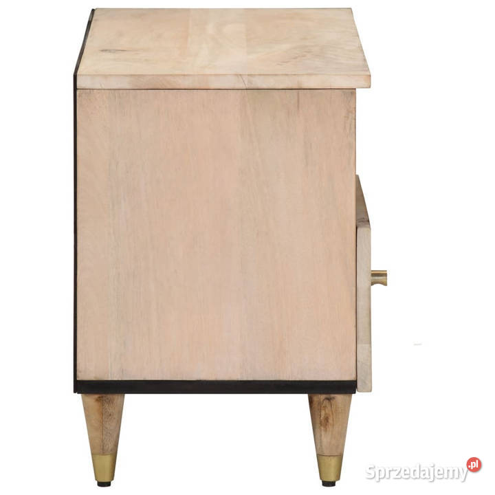 Szafka pod telewizor 80x33x46 lite drewno mango mazowieckie Warszawa sprzedam