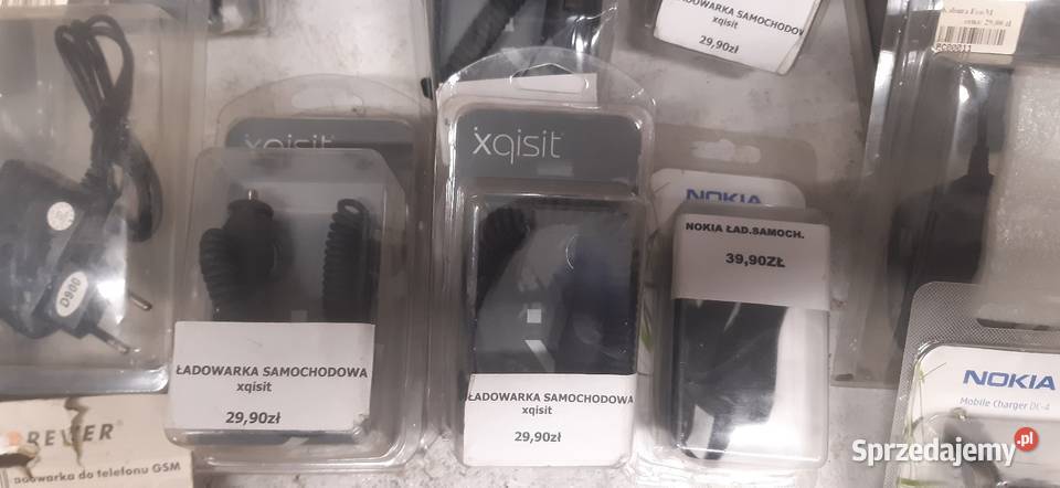 Ładowarki Nokia Motorola samochodowe i do Zamość