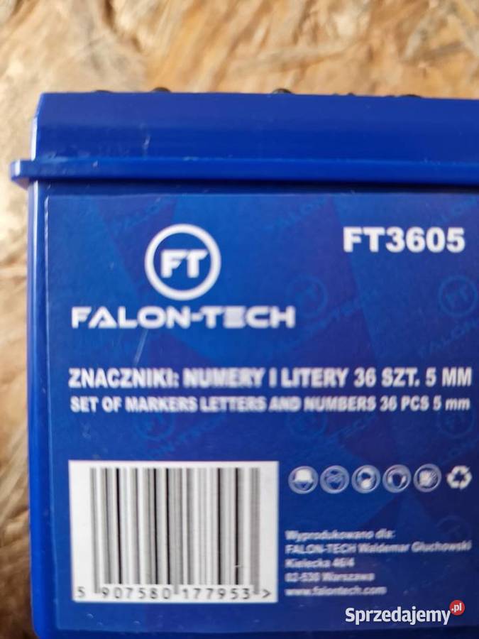 ZNACZNIKI NUMERATORY 36 NUMERATOR LITERY CYFRY Głogowa