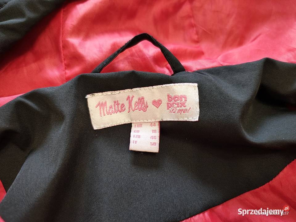 Kurtka damska jesienna Bonprix czarna plus size czarny Szczecin