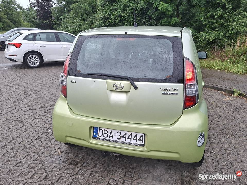 DAIHATSU SIRION 13e 2005r 202 tanio dolnośląskie Wrocław