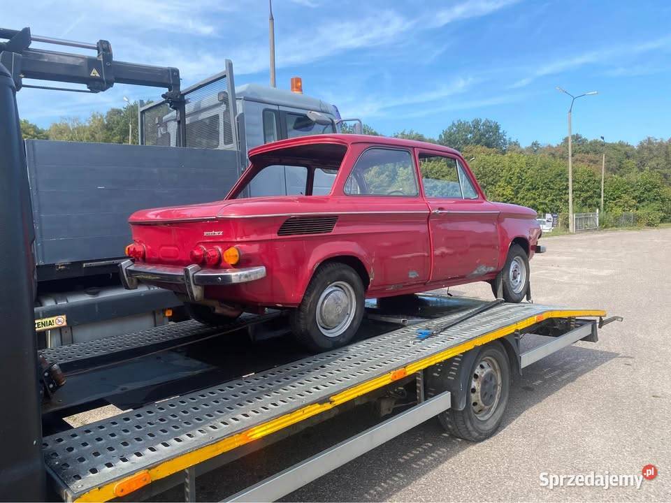 NSU Prinz 1969 DOKUMENTY TRANSPORT Morąg