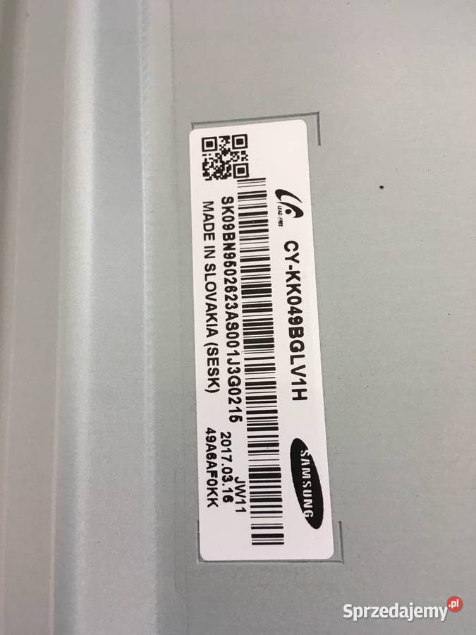 Samsung HG49EE690 main BN9411086A na cześci