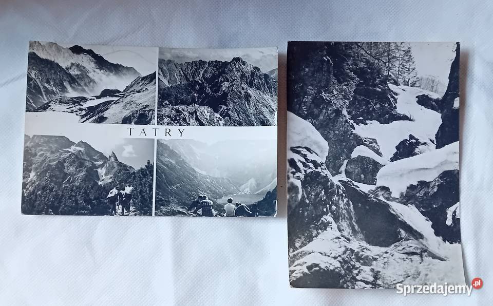Dwie pocztówki Tatry RUCH 1969 r KAW 1977 r Koźminek