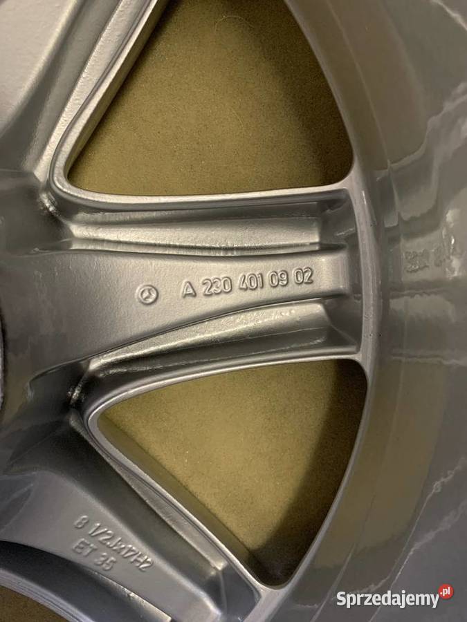 Oryginalne 4x Felgi Mercedes 17 aluminiowe Pleszew