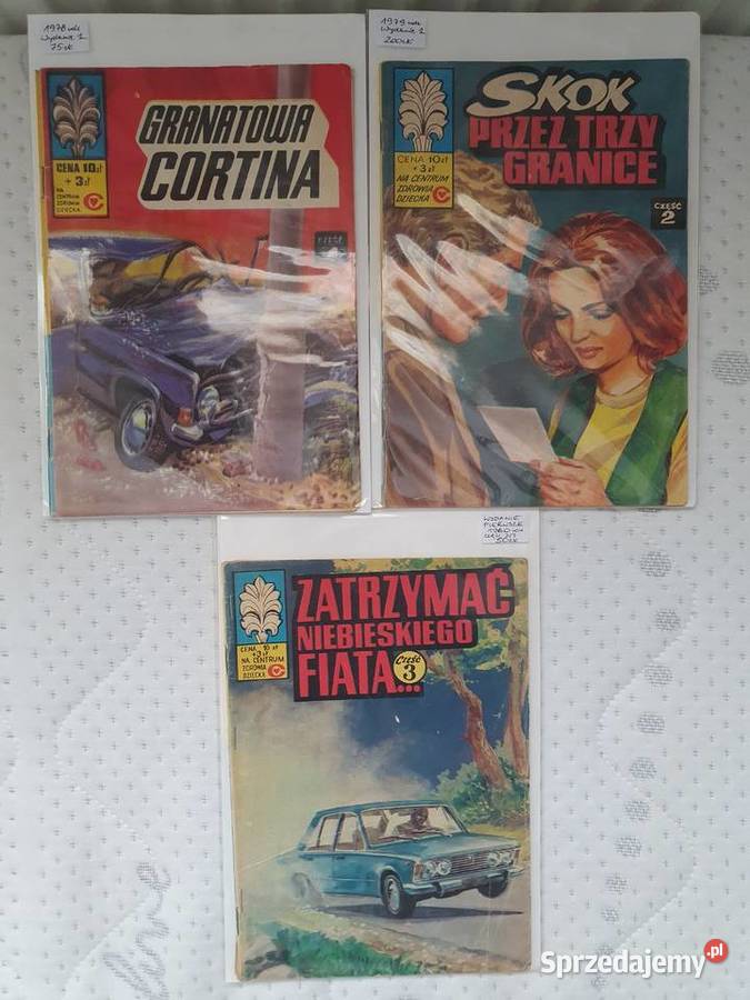 Kapitan Żbik kompletna historia 3 komiksy