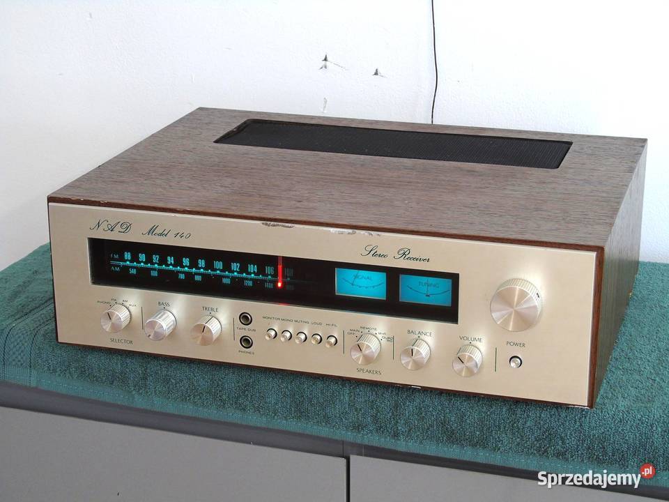 Amplituner model 140 Vintage DOSTAWA Jasło