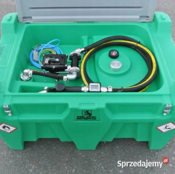 Mobilny zbiornik paliwa 330L PB Benzyna 12V Motoryzacja