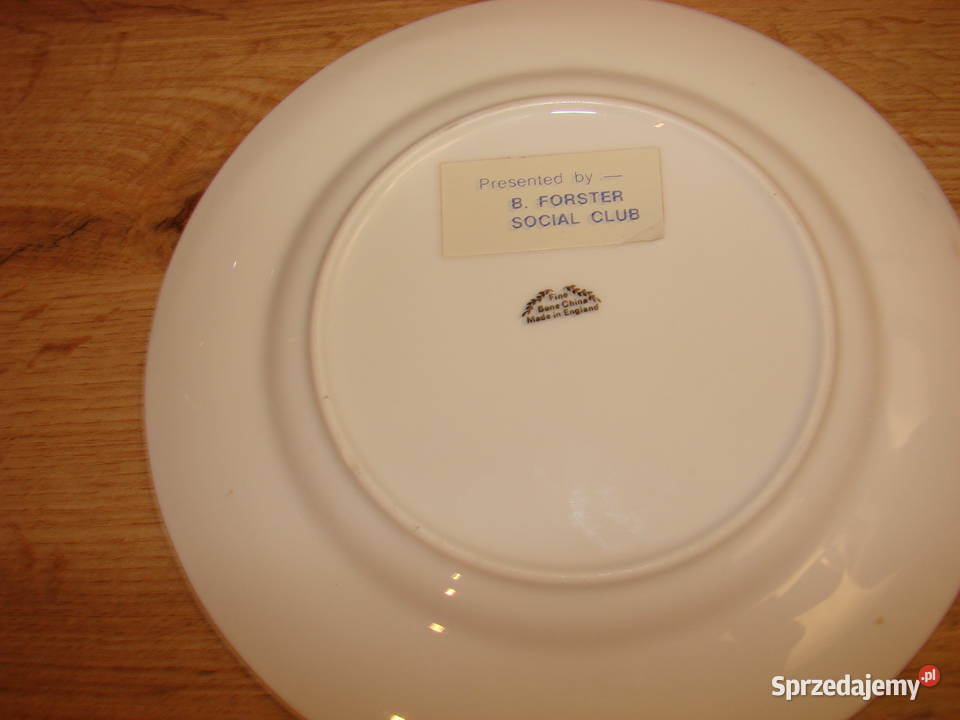 Karol i Diana 1981 porcelanowy talerz Pruszcz Gdański