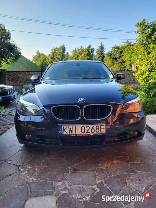 BMW 530d E60 piękna i bogato wyposażona BMW świętokrzyskie
