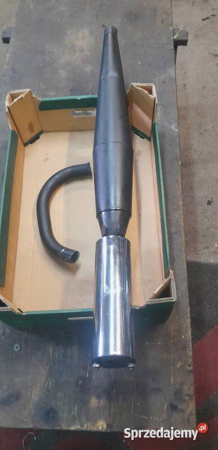 Tłumik kolanko mz 125 150 etz spawak Rudyszwałd