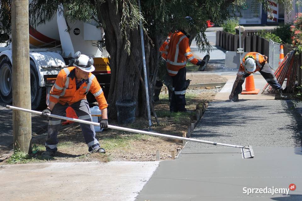 Wylewanie betonu pod fundamenty betonowanie dolnośląskie Wrocław usługi budowlane