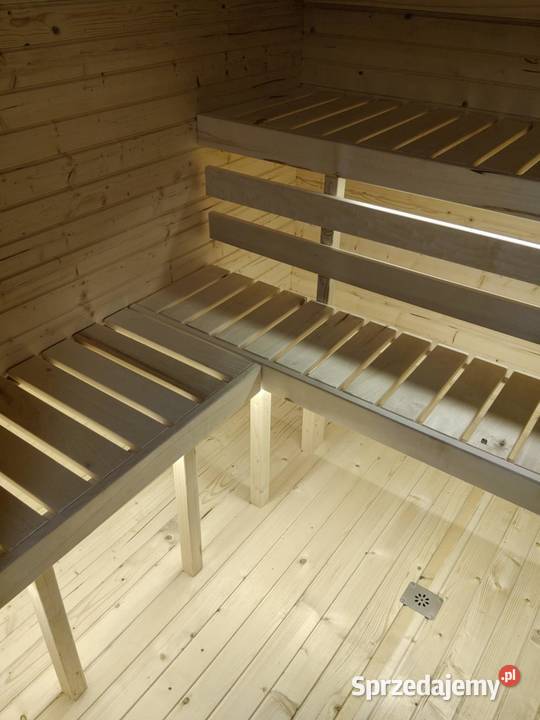 SAUNA OGRODOWA BECZKA QUADRO 235 ZŁOŻONA PIEC Warszawa