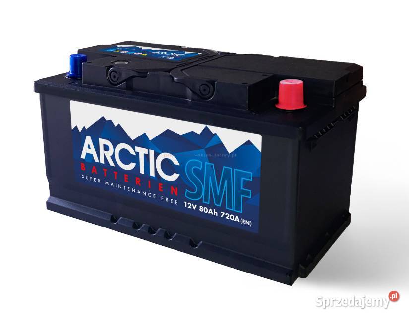 Akumulator Arctic 12V 80Ah 720A Kilińskiego 51 pomorskie Słupsk