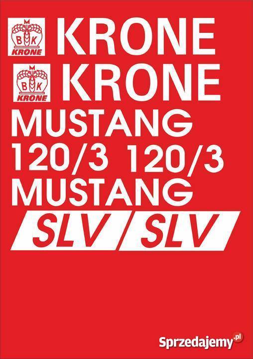 naklejki krone mustang Jeżewo