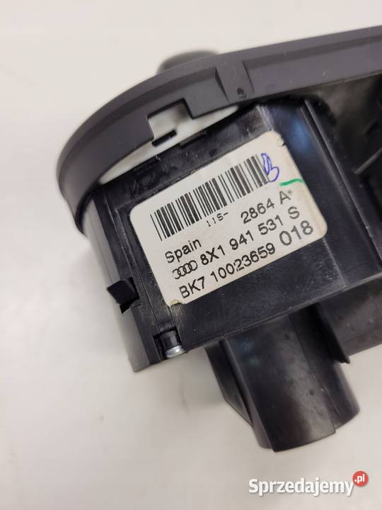 WŁĄCZNIK PRZEŁĄCZNIK ŚWIATEŁ AUDI A1 8X1941531S Przystajń
