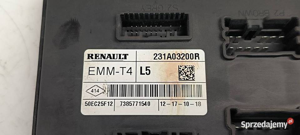MODUŁ RENAULT CLIO IV 231A03200R Pozostałe Lipno