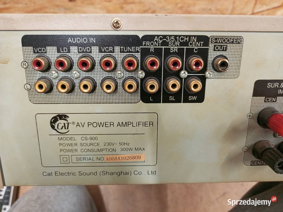 Wzmacniacz Cat sc900 Wołów