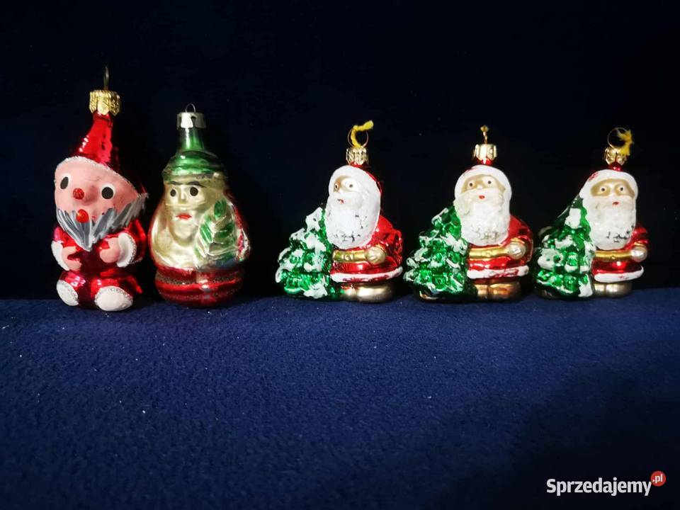 Stare Bombki Choinkowe PRLu Wiązów