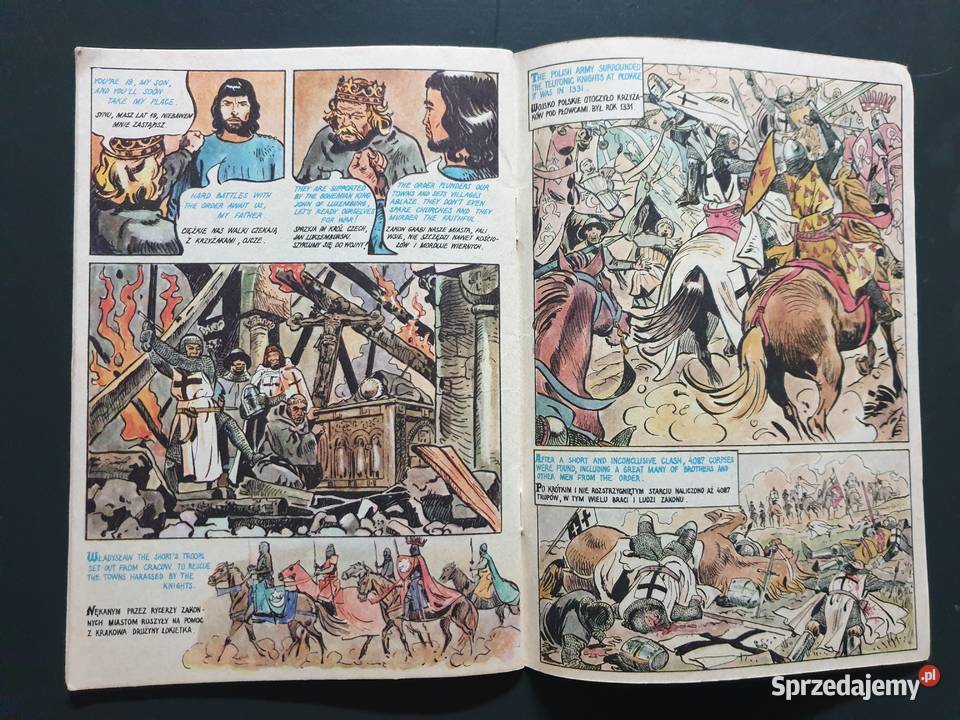 Władysław Łokietek Wladyslaw The Short komiks Komiksy Gdynia