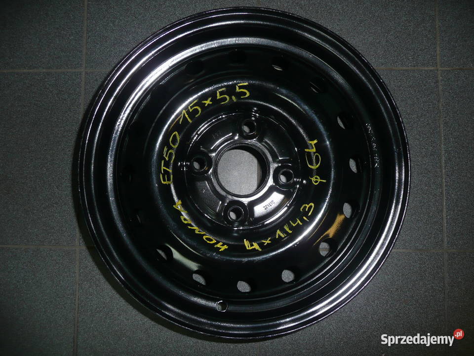 felgi stalowe Honda civic accord 15X55 4X1143 małopolskie Kraków