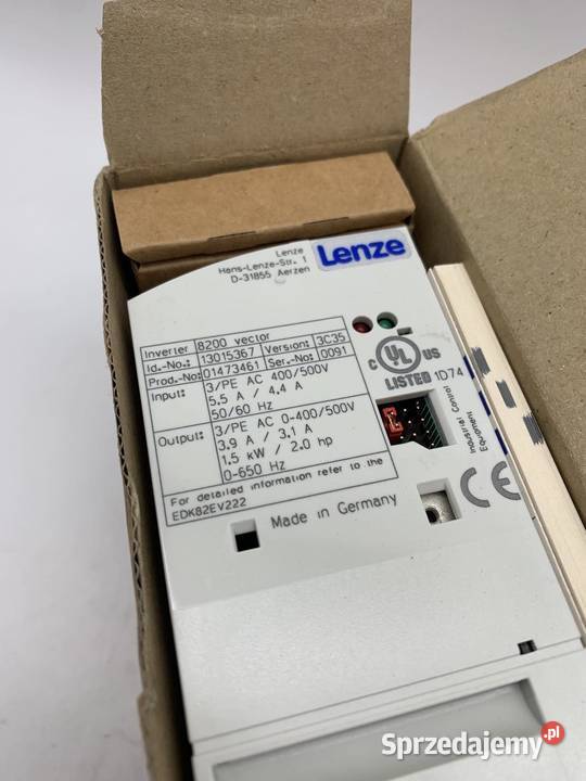 Lenze E82EV152K4C 15kW Inverter Warszawa sprzedam