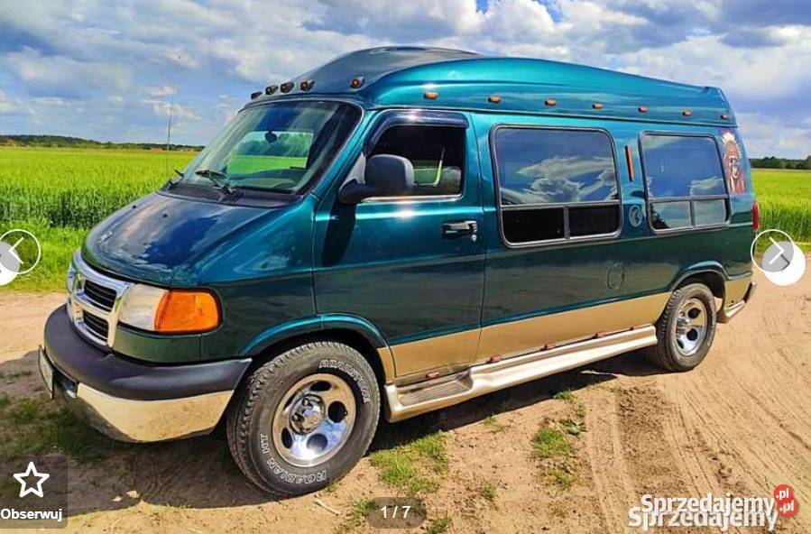 2003 Dodge Ram 1500 Salonka 52 V8 LPG Kamper Śrem