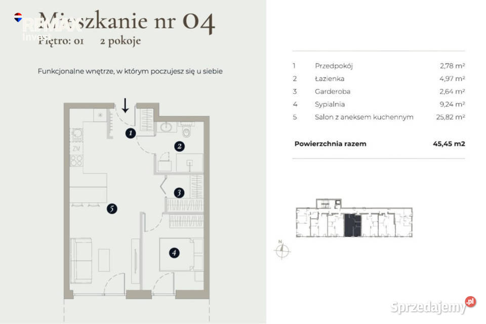 Mieszkanie 2 pokoje z balkonem BielskoBiała Mieszkania