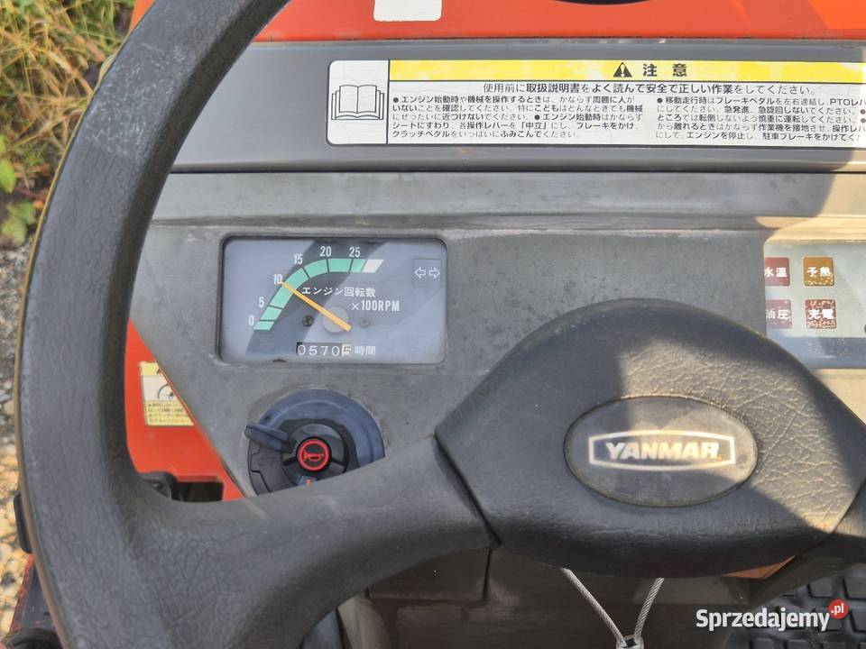 Traktorek traktor YANMAR KE50D 15 44 Małuszyn