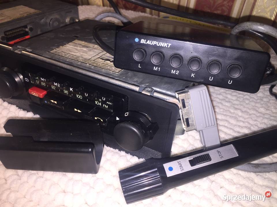 Radio a Porsche CR Stereo Bamberg QTS lata 1975 Gliwice