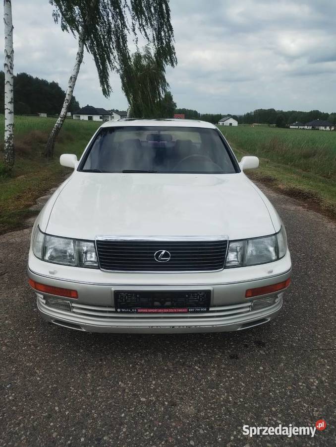 Lexus LS400 V8 UCF10 z Niemiec pełna światła przeciwmgielne Burzenin