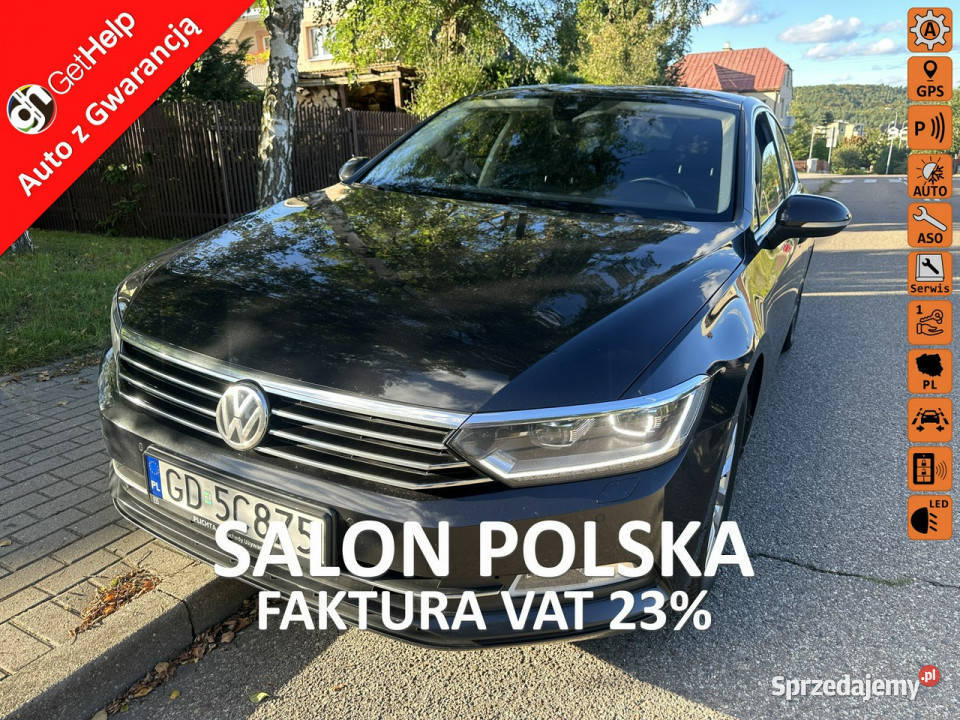 Volkswagen Passat Benzyna 180VATautomat DSG możliwa zamiana Wejherowo