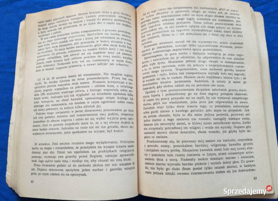 Przypadki Robinsona Kruzoe Daniel Defoe Książki dla dzieci