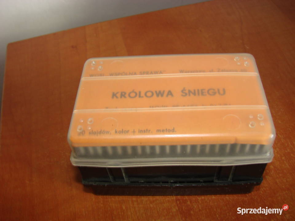 Królowa Śniegu baśń na przeźroczach Pruszcz Gdański sprzedam