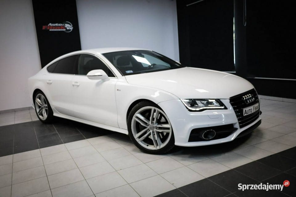 Audi A7 SLineQuattro313BoseSkóraAlkantara C7 podgrzewane fotele