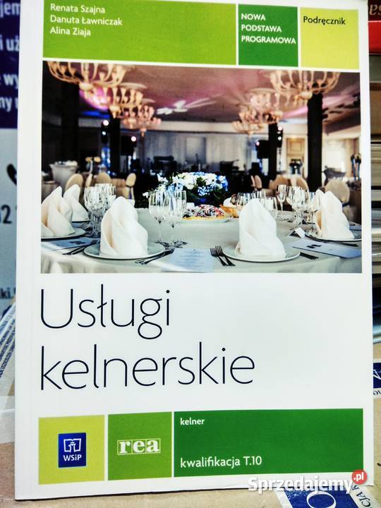 Usługi kelnerskie książki WSiP Warszawa