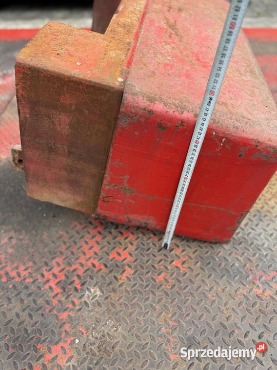 ciągnik rolniczy balast przeciwwaga obciążnik Działoszyn