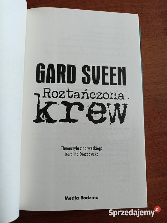 Roztańczona krew Gard Sveen Kłodzko