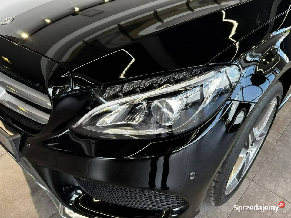 Mercedes C 200 T 20 184 automat 2018 r salon fa Myślenice