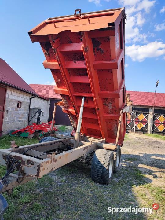 Sprzedam przyczepę DEMAREST 10ton mazowieckie Zbuczyn