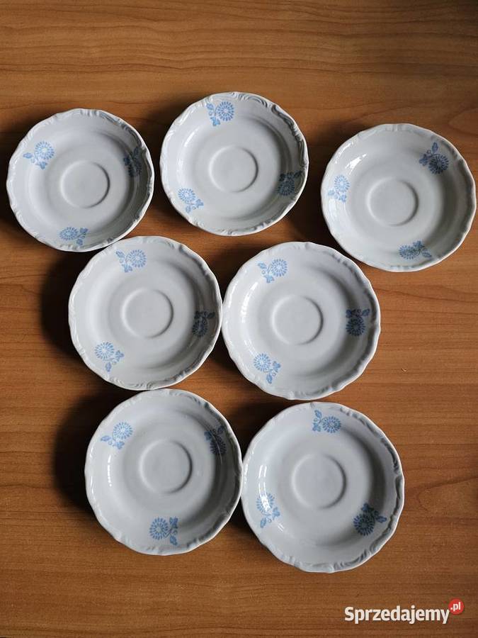 7 spodków podstawki pod filiżanki Proelana