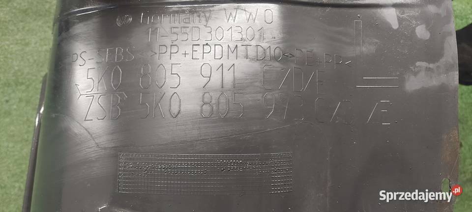 NADKOLE LEWY PRZÓD KOMPLETNE VW GOLF VI 6 KABRIO Międzychód