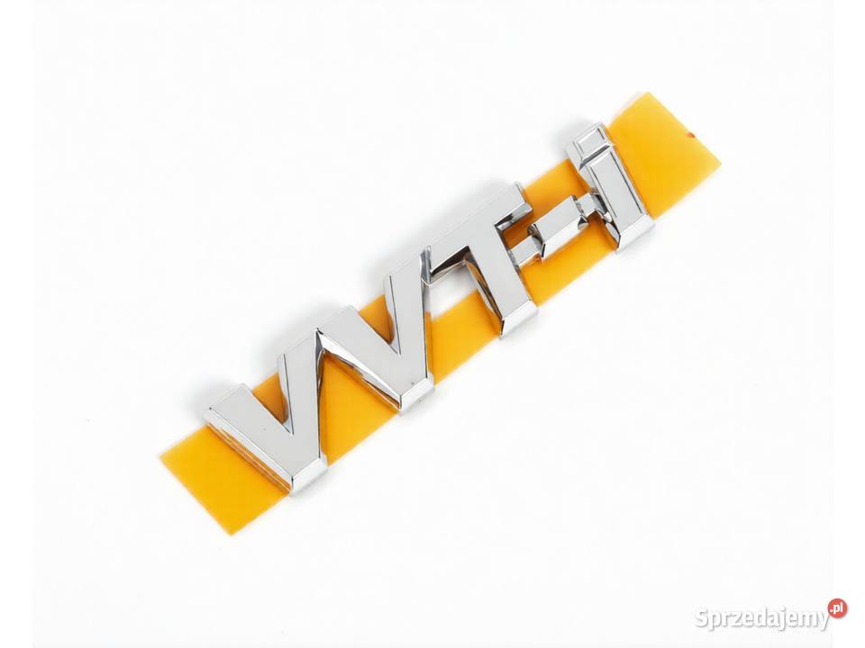 TOYOTA Corolla Chromowany emblemat boczny VVTi