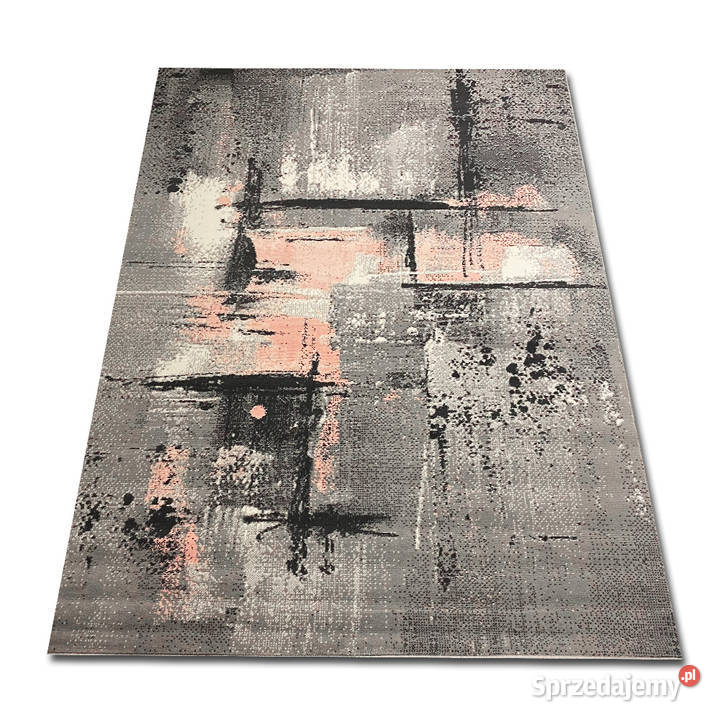 DYWAN 140X200 IDEA MARMUREK RÓŻ GĘSTY WŁOS