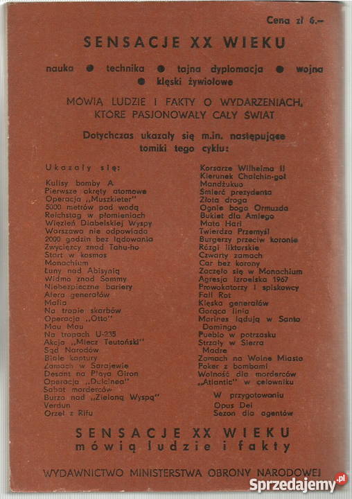 TELEFON 777 Witold Kurpis Sensacje 20 Wieku 1972 Tarnów