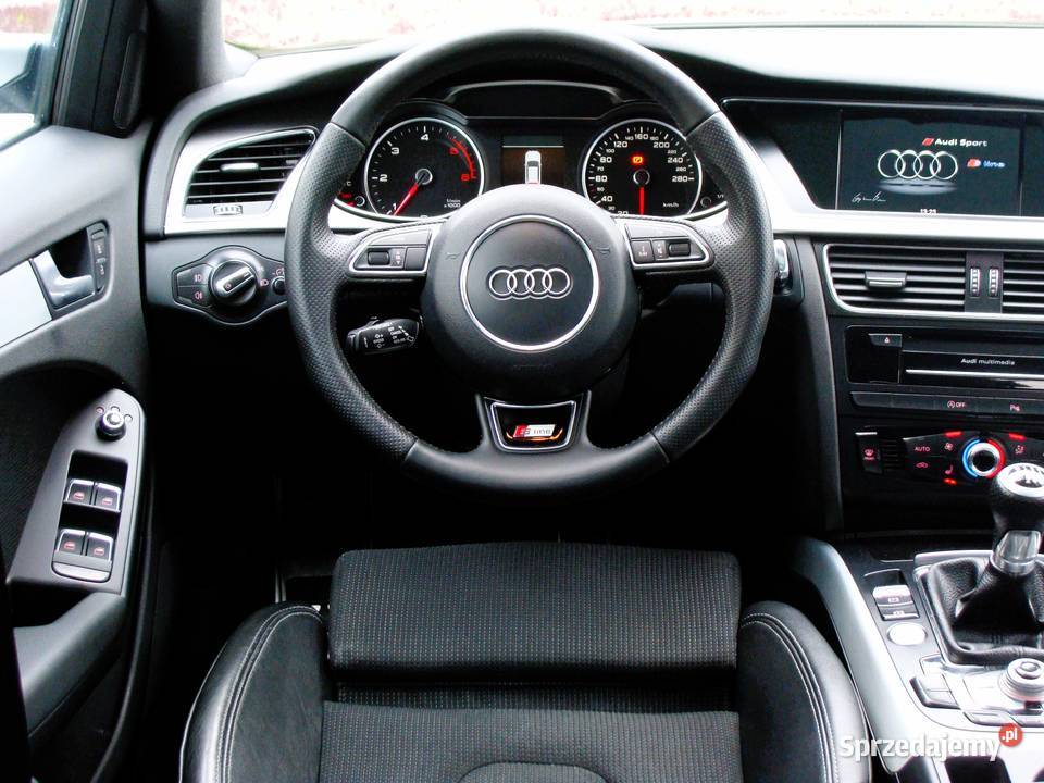 Audi A4 B8 20 TDI 177 Quattro 3x sline skóry LED Radom