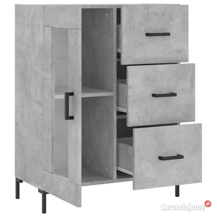 Szafka szarość betonu 695x34x90 materiał Warszawa sprzedam