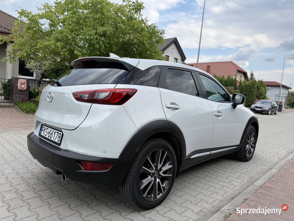 Mazda CX3 15D 2016r KAMERA NAVI XENON NISKI Leszno