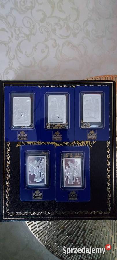 srebrne sztabki PAMP droga krzyżowa 5 Gliwice