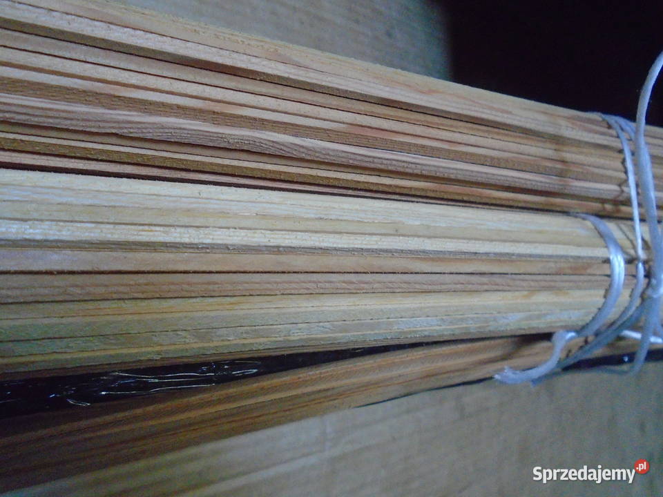 Listwy modelarskie sosna 15 m 2x3 2x5 3x5 4x4 Modelarstwo Nowa Brzeźnica